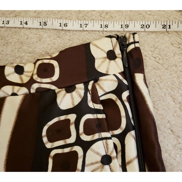 Grass-fields African Mixed Print Plus Size Pants  Side Zip Pockets US Sz 18* EUC - Picture 7 of 11